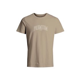 Jack & Jones 12256965 Bej Erkek T-shirt