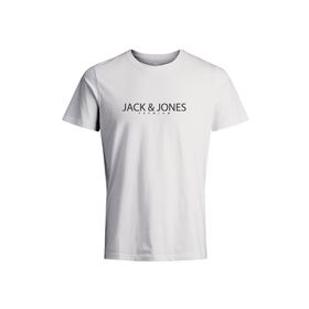 Jack & Jones 12256971 Beyaz Erkek T-shirt