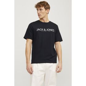 Jack & Jones 12256971 Siyah Erkek T-Shirt