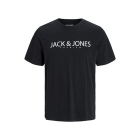 Jack & Jones 12256971 Siyah Erkek T-Shirt