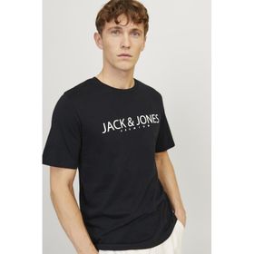 Jack & Jones 12256971 Siyah Erkek T-Shirt