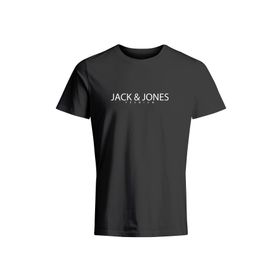 Jack & Jones 12256971 Siyah Erkek T-Shirt