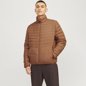 Jack & Jones 12256985-MB Kahverengi State Packable Erkek Mont