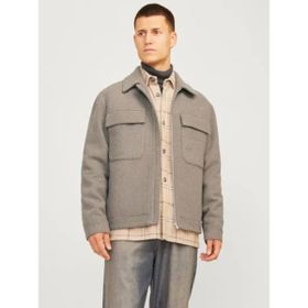 Jack & Jones 12259393 Toprak Erkek Mont