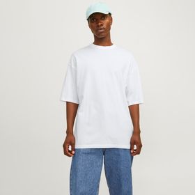 Jack & Jones 12259975-W Beyaz Charge Erkek T-Shirt