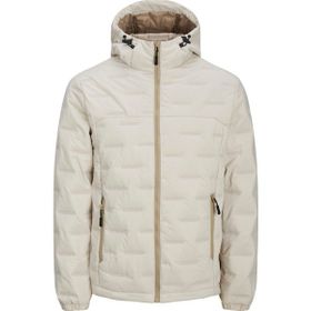 Jack & Jones 12260478 Bej Rüzgar Geçirmez Erkek Mont