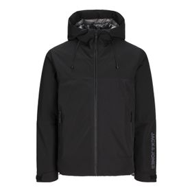Jack & Jones 12260486-OBSIDYEN Jcoaiden Transitional Siyah Erkek Outdoor Montu