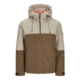 Jack & Jones 12260486-TEAK Jcoaiden Transitional Kahverengi Mevsimlik Erkek Ceket