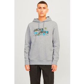 Jack & Jones 12261670 Gri Erkek Sweatshirt