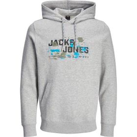 Jack & Jones 12261670 Gri Erkek Sweatshirt