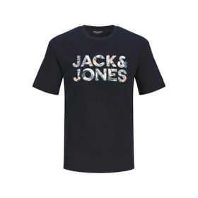 Jack & Jones 12268127 Ebran Logo Erkek Tişört