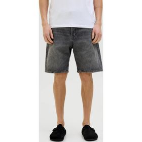 Jack & Jones 12269533 Siyah Erkek Jjıtony Rahat Kesim Jean Şort