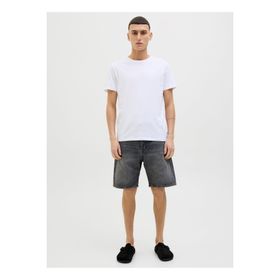 Jack & Jones 12269533 Siyah Erkek Jjıtony Rahat Kesim Jean Şort