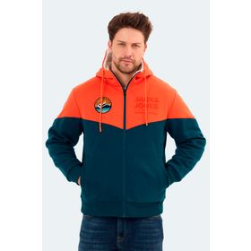 Jack & Jones 12269593 Turuncu Erkek Sweatshirt