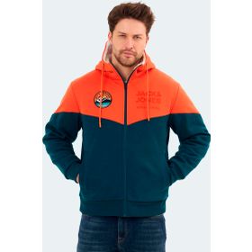 Jack & Jones 12269593 Turuncu Erkek Sweatshirt