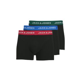Jack & Jones 12271554 Siyah 3'lü Erkek Boxer