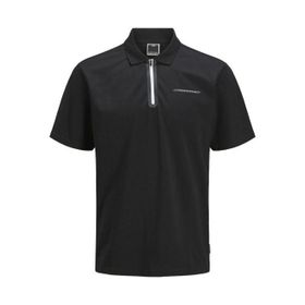 Jack & Jones 12273127 Fusıon Pıque Fermuarlı Polo Yaka Erkek Tişört