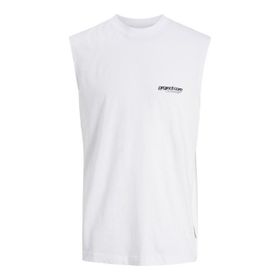 Jack & Jones 12273446 Unuon Prınt Kolsuz Erkek Tişört