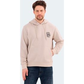Jack & Jones 12275152 Bej Erkek Sweatshirt