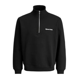 Jack & Jones 12282899-B Siyah Norrebro Erkek Sweatshirt