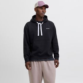 Jack & Jones 12282973-B Siyah Cover Graphic Erkek Sweatshirt