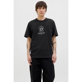 Jack & Jones 12286609-B Siyah Graphic Erkek T-Shirt