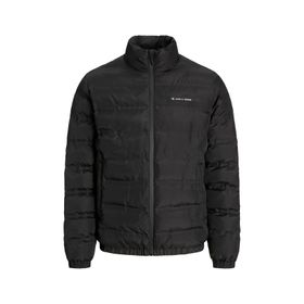 Jack & Jones 12286684-B Alpes Heat Quilted Siyah Erkek Mont