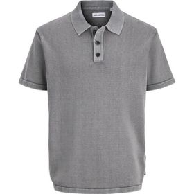 Jack & Jones 12288257-CLK Over Erkek Gri Polo Tişört