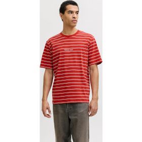 Jack & Jones 12291021-SA Norrebro Erkek Kırmızı Tişört