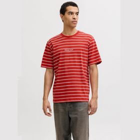 Jack & Jones 12291021-SA Norrebro Erkek Kırmızı Tişört