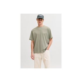 Jack & Jones 12292148-SGRS Montauk Allover Print Erkek Yeşil Tişört
