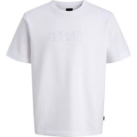 Jack & Jones 12292403-BW Branding Erkek Beyaz Tişört