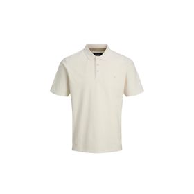 Jack & Jones 12293197-BW Summer Erkek Beyaz Polo Tişört