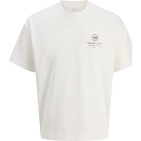 Jack & Jones 12293422-CD Niagara Erkek Beyaz Tişört
