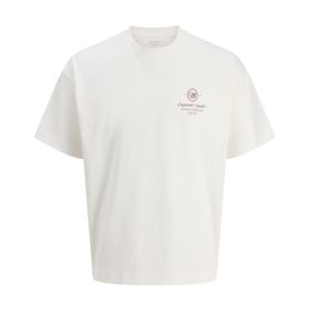 Jack & Jones 12293422-CD Niagara Erkek Beyaz Tişört