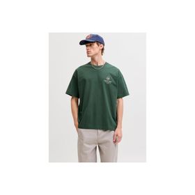 Jack & Jones 12293422-SCM Niagara Erkek Yeşil Tişört