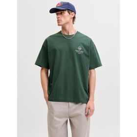 Jack & Jones 12293422-SCM Niagara Erkek Yeşil Tişört