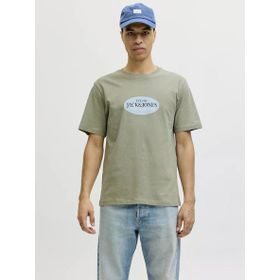 Jack & Jones 12297891 Catskılls Front Logo Regular Fit Erkek Tişört