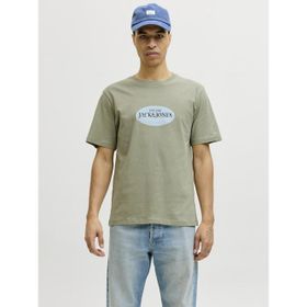 Jack & Jones 12297891 Catskılls Front Logo Regular Fit Erkek Tişört