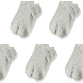 Jack & Jones 5'li Açık Gri Melanj Erkek Çorap
