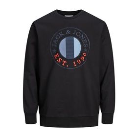 Jack & Jones Accessories Jactyler Crewneck Siyah Erkek Sweatshirt