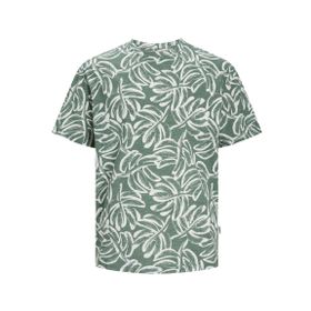 Jack & Jones All Over Print Laurel Wreath Yuvarlak Yaka Erkek T-shirt