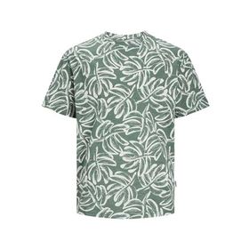 Jack & Jones All Over Print Laurel Wreath Yuvarlak Yaka Erkek T-shirt
