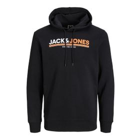 Jack & Jones Black Kapüşonlu Erkek Sweatshirt
