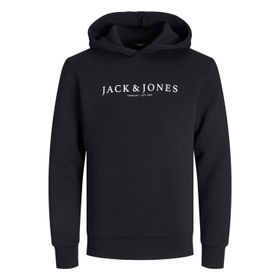 Jack & Jones Black Kapüşonlu Erkek Sweatshirt