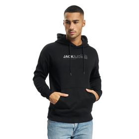 Jack & Jones Black Kapüşonlu Erkek Sweatshirt