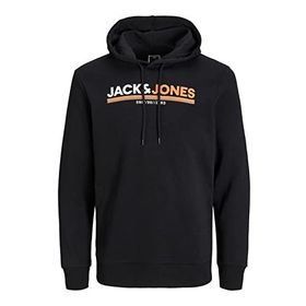 Jack & Jones Black Kapüşonlu Erkek Sweatshirt
