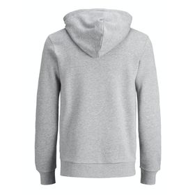 Jack & Jones BS000086 Jjecorp Açık Gri Melanj Erkek Sweatshirt