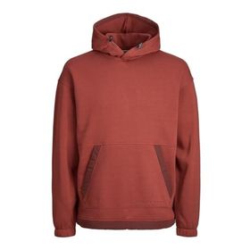 Jack & Jones Core Jcofilo Plain Aw23 Sweat Hood SN Bordo Erkek Sweatshirt