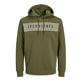 Jack & Jones Core Jcoplanet Sweat Hood FST Yağ Yeşili Erkek Sweatshirt